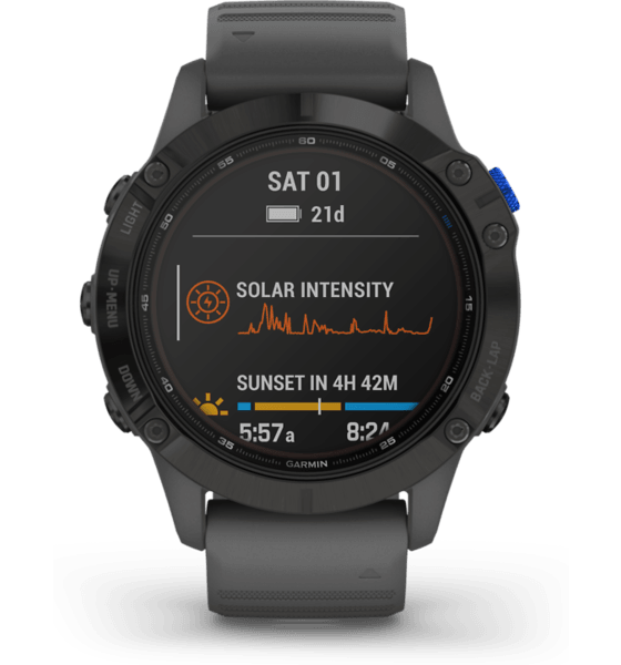 garmin fenix 6 pro solar pris