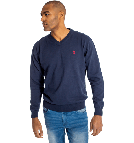 
US POLO, 
M COSMO SWEATER V-NECK, 
Detail 1
