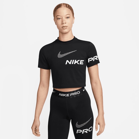 
NIKE, 
NikePro Dri-FIT Women's Short Sleev, 
Detail 1
