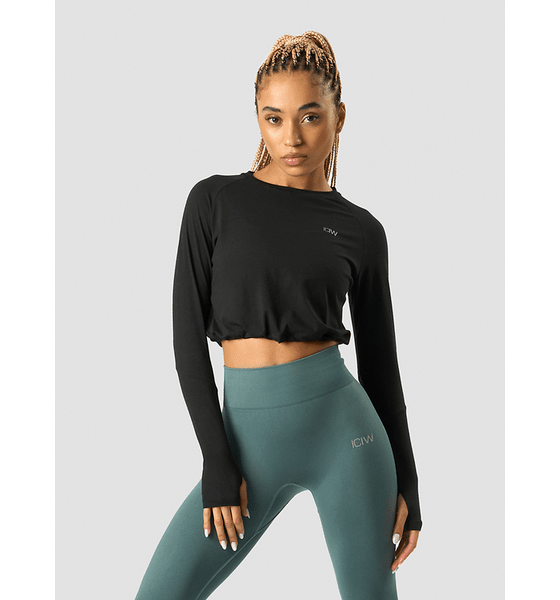 
ICANIWILL, 
DEFINE CROPPED ADJUSTABLE LONG SLEEVE, 
Detail 1

