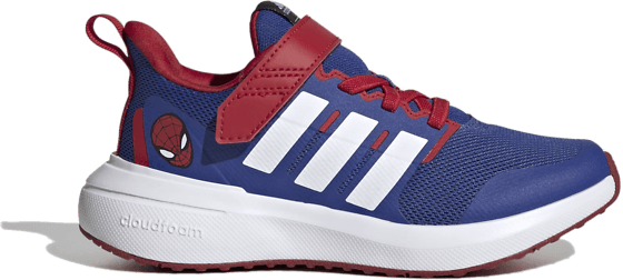 
ADIDAS, 
adidas x Marvel FortaRun Spider-Man 2.0 Cloudfoam Sport Running Elastic Lace Top Strap Shoes, 
Detail 1
