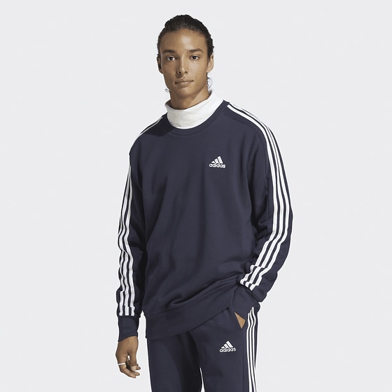 
ADIDAS, 
Essentials French Terry 3-Stripes Sweatshirt, 
Detail 1
