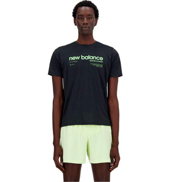 
NEW BALANCE, 
Athletics Printed Run T-Shirt, 
Detail 1
