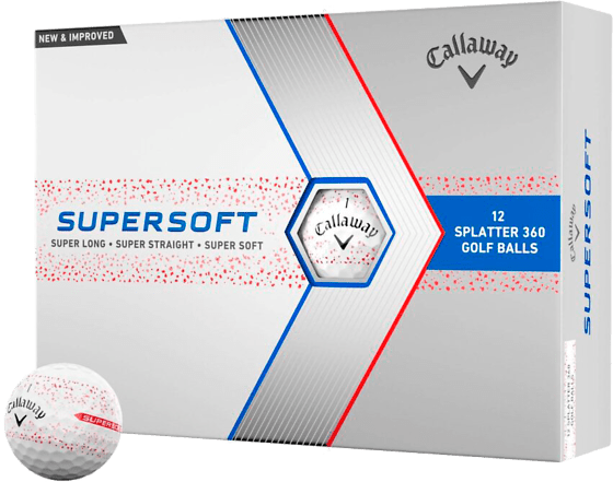 
CALLAWAY, 
SUPERSOFT SPLATTER 360 DZ, 
Detail 1
