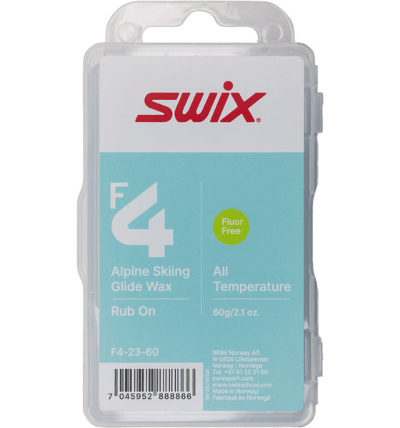 
SWIX, 
F4 Glidewax Rub-on w/cork 60g, 
Detail 1

