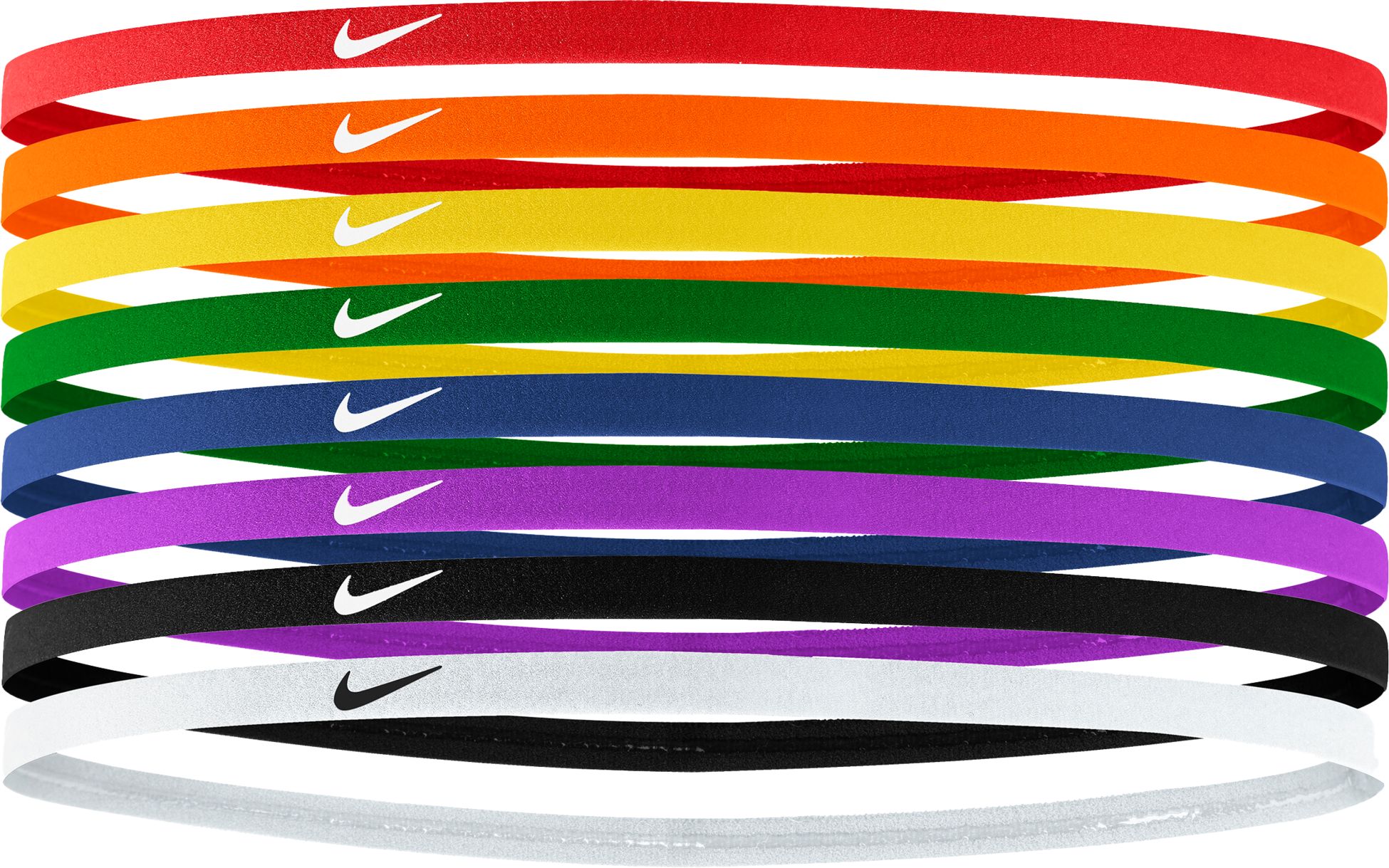 NIKE, SKINNY HEADBANDS 8 PACK