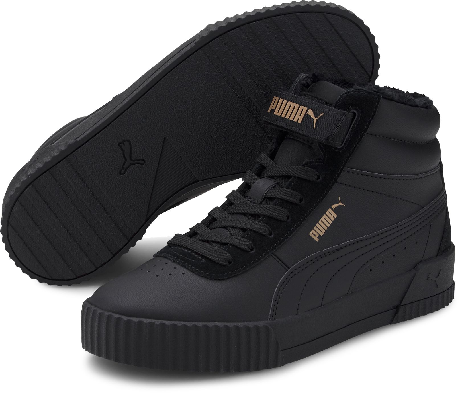 Mid Wtr Puma Carina Mid Fur Puma Women's Carina Mid WTR Grey Ankle