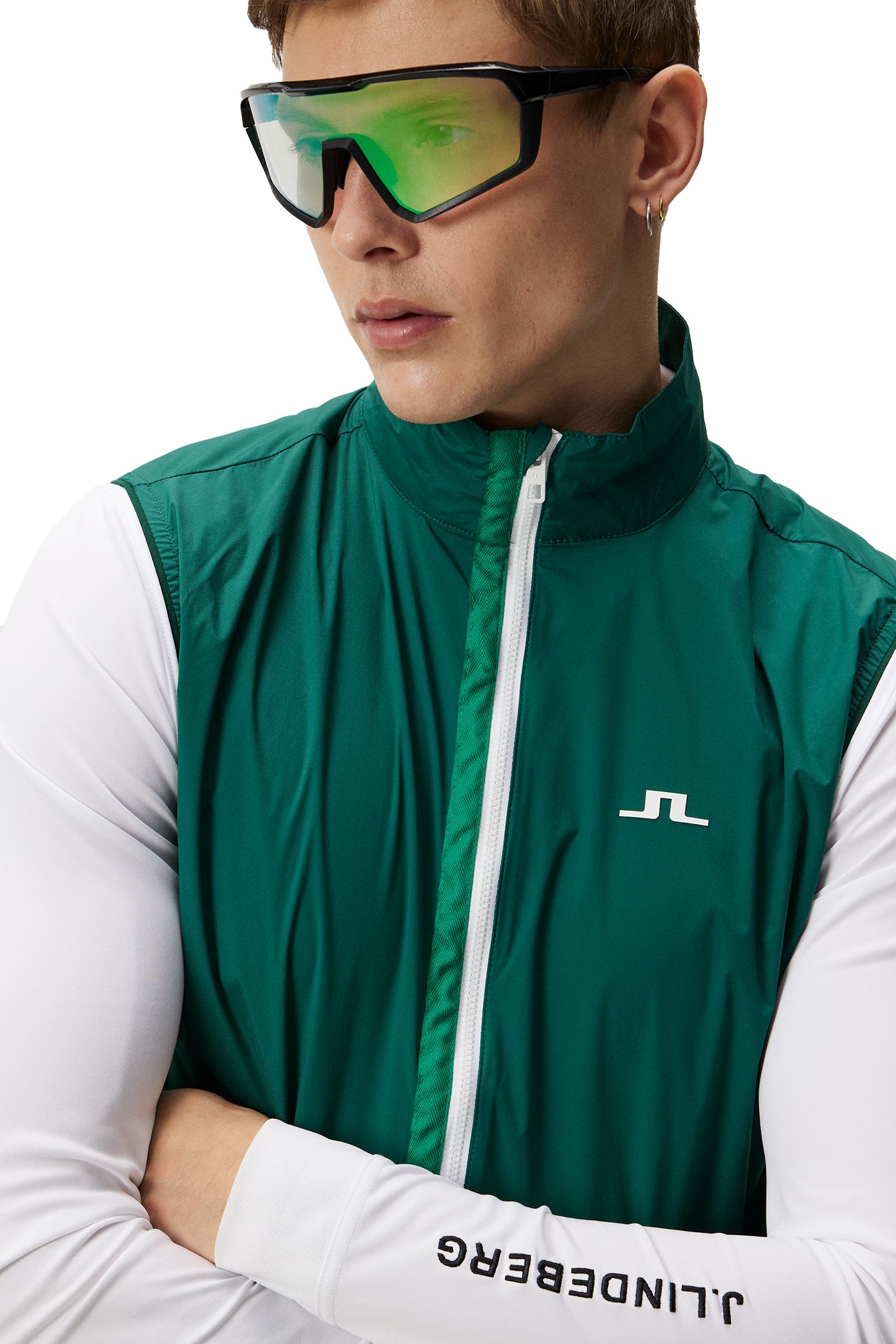 J LINDEBERG, M Ash Light Packable Golf Vest
