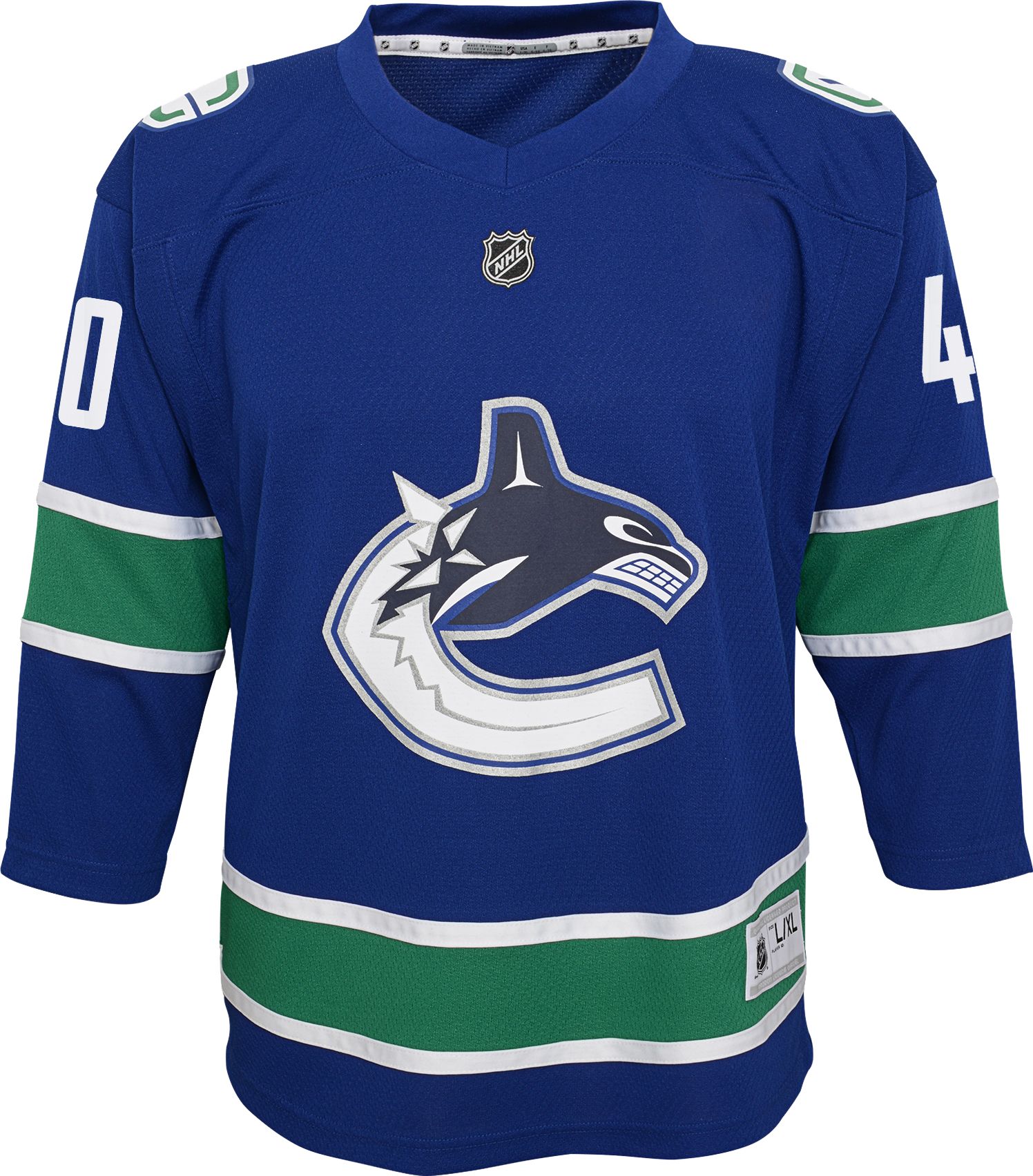 OUTER STUFF, JR NHL HOME REPLICA JSY NN