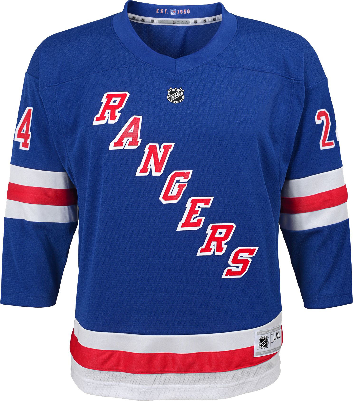 OUTER STUFF, JR NHL HOME REPLICA JSY NN