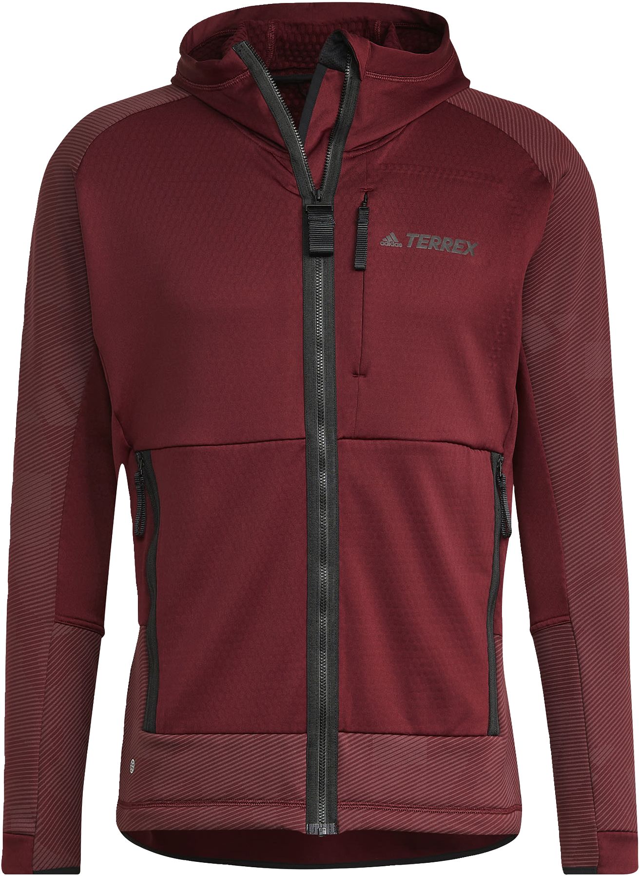 ADIDAS, Terrex Tech Flooce Hooded Hiking Fleece Jacket