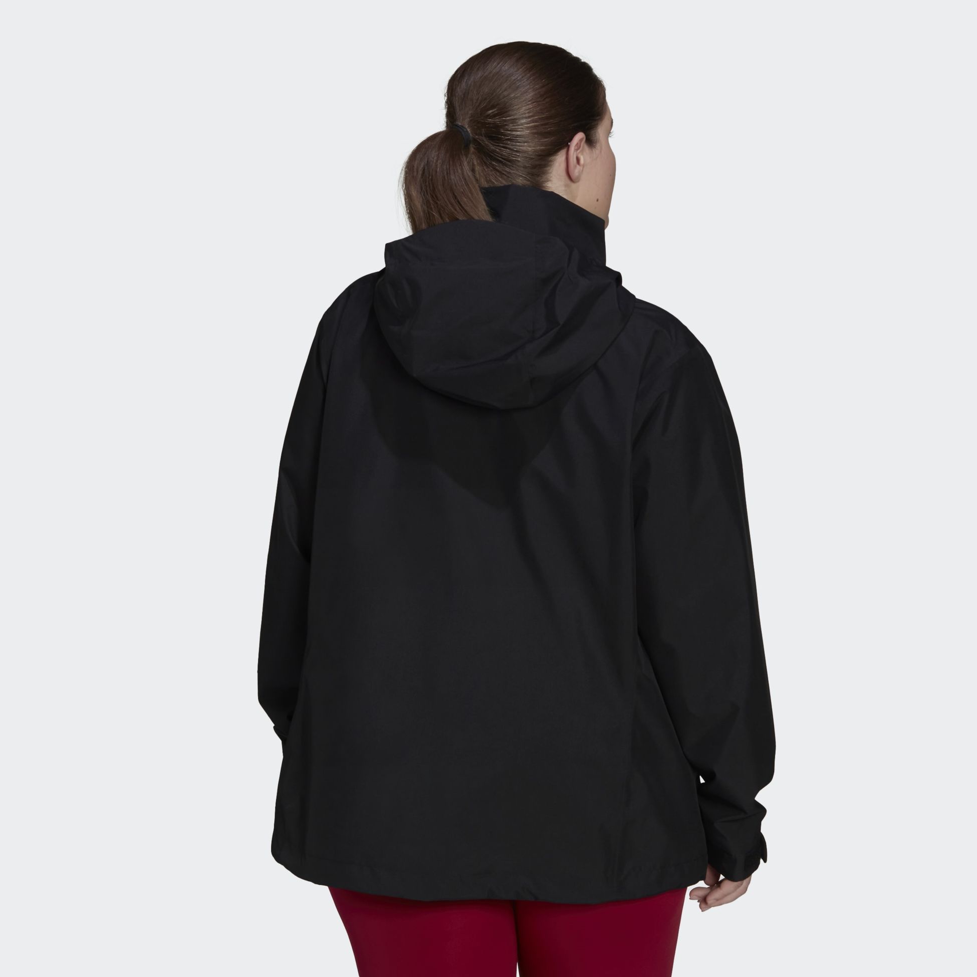 ADIDAS, Terrex Multi RAIN.RDY Two-Layer Rain Jacket (Plus Size)