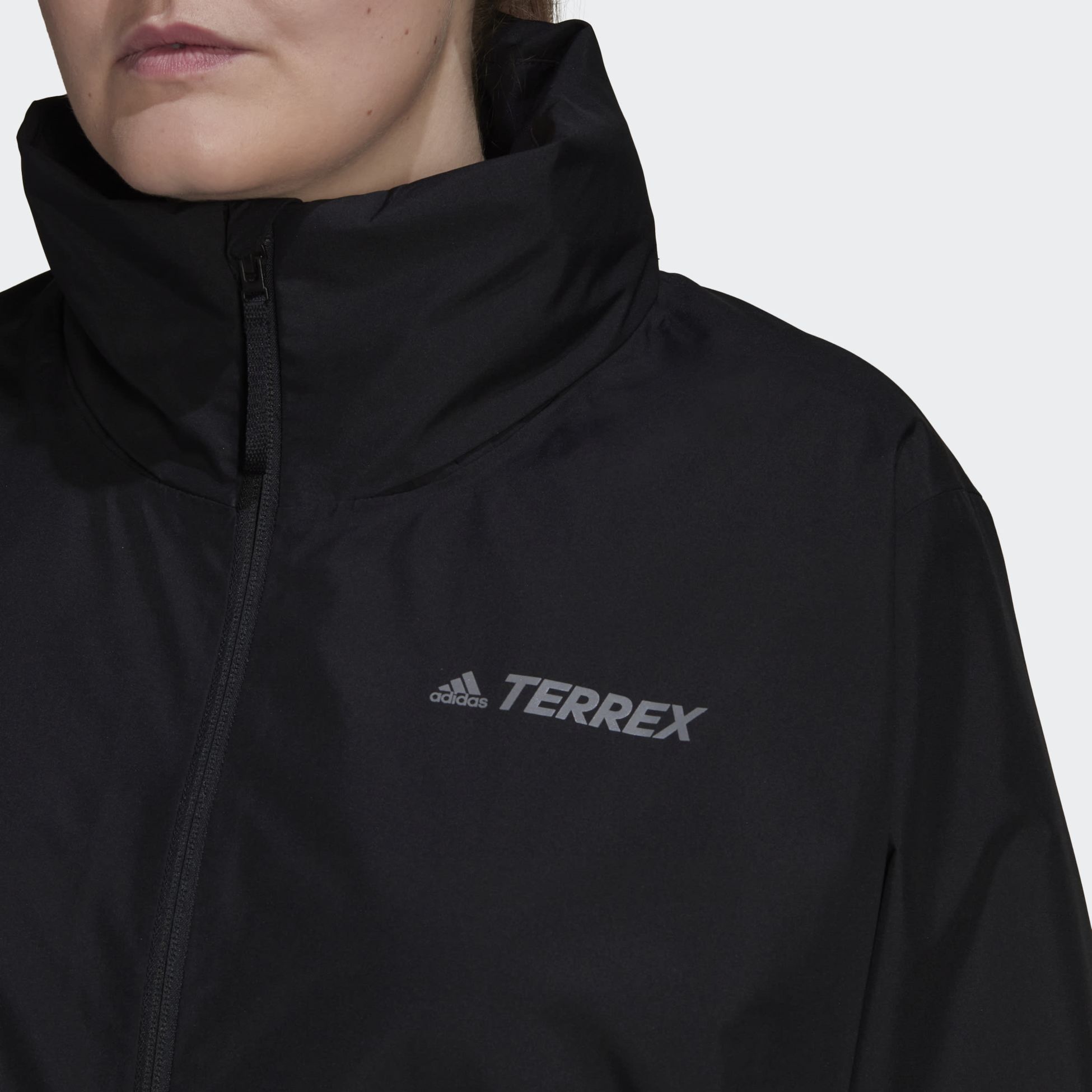 ADIDAS, Terrex Multi RAIN.RDY Two-Layer Rain Jacket (Plus Size)