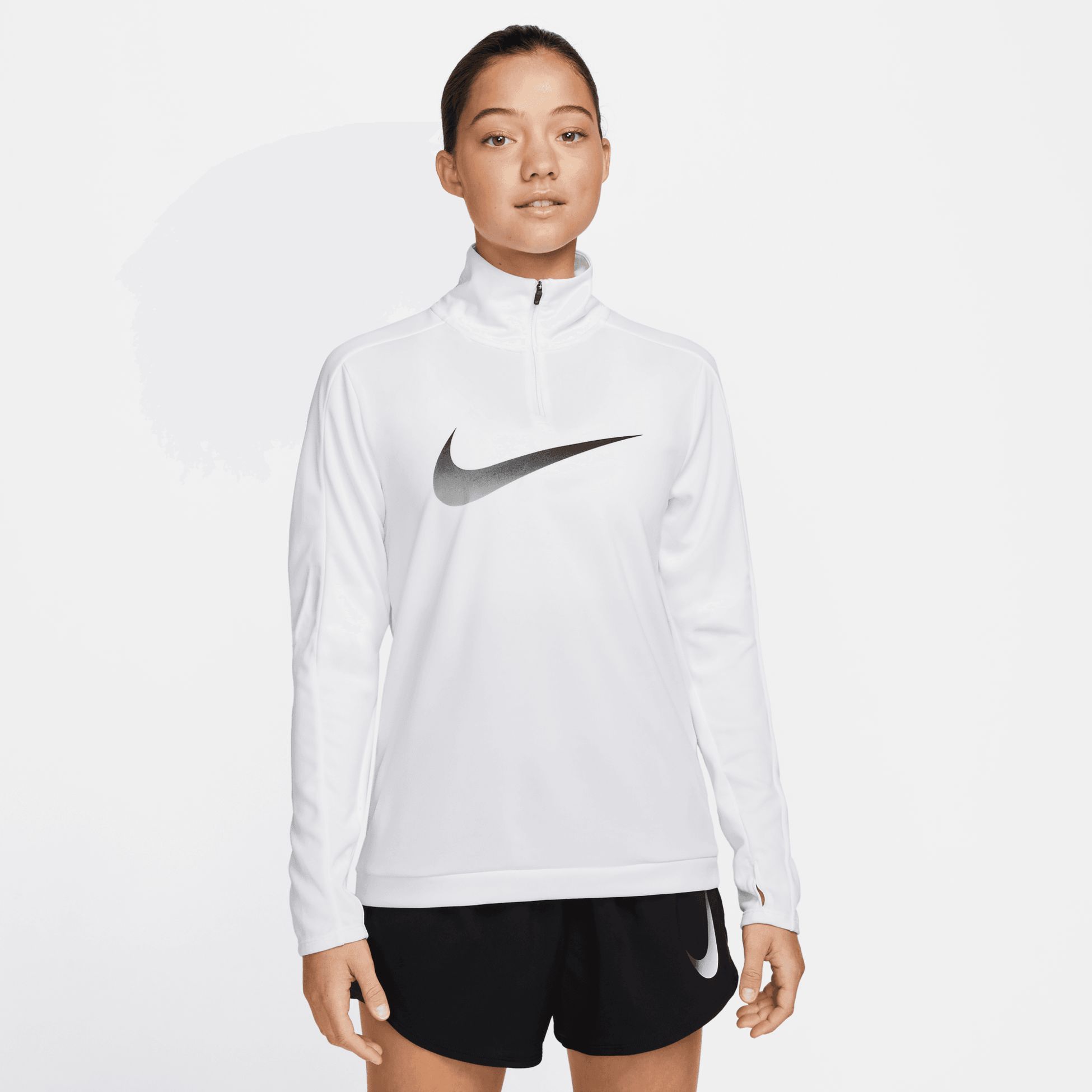 NIKE, Nike Dri-FIT Swoosh Women's Half-Zi