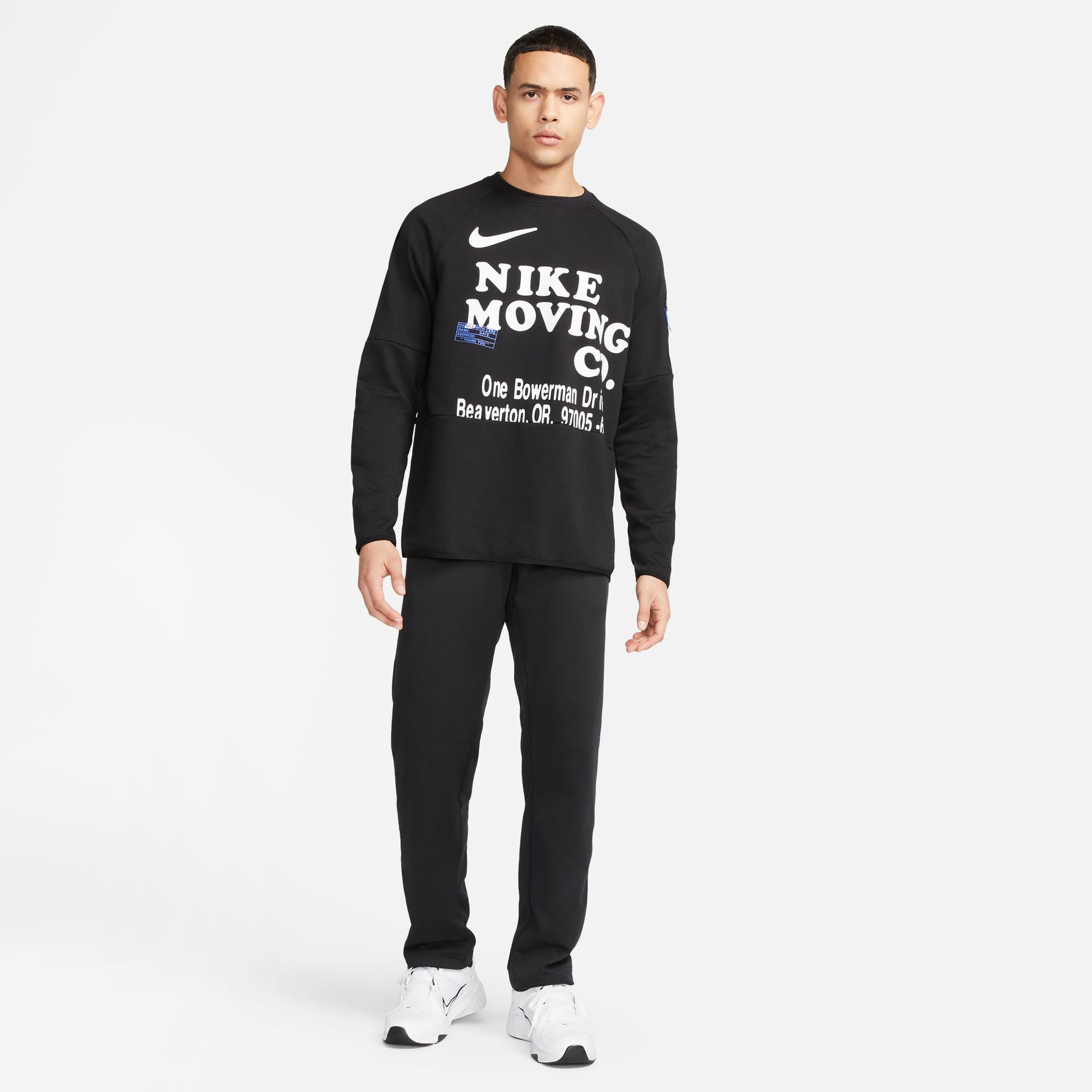 NIKE, M NK DF DRY LS MOVING CO