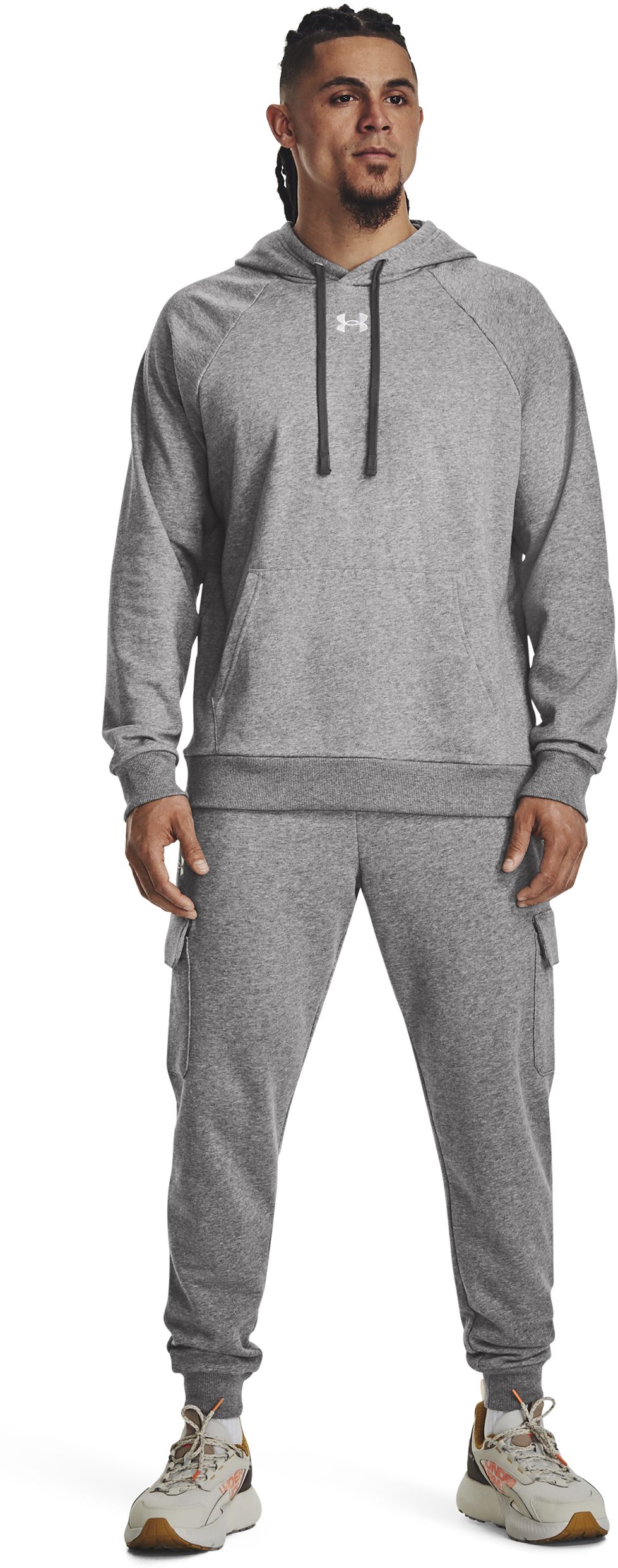 UNDER ARMOUR, M UA RIVAL FLEECE HOODIE