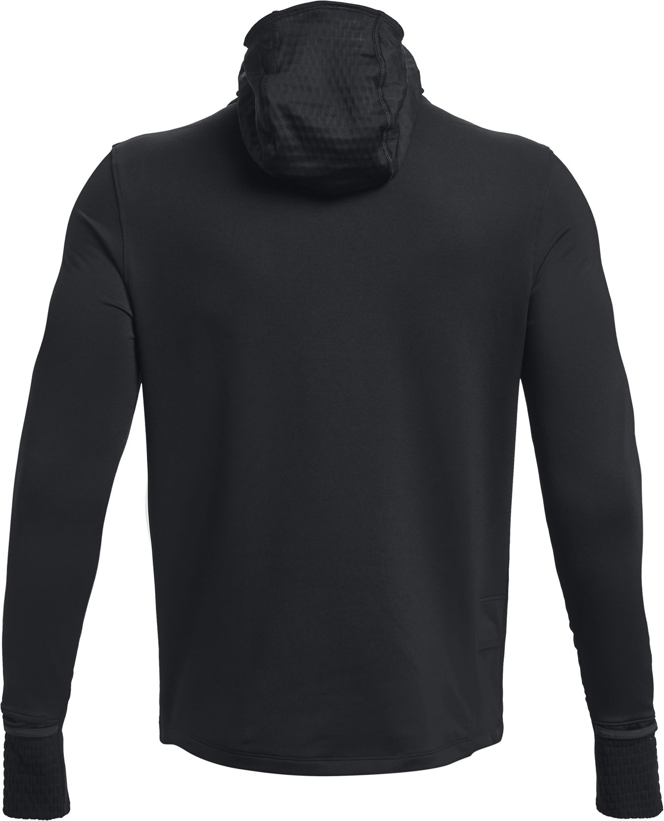 UNDER ARMOUR, QUALIFIER COLD HOODY-BLK