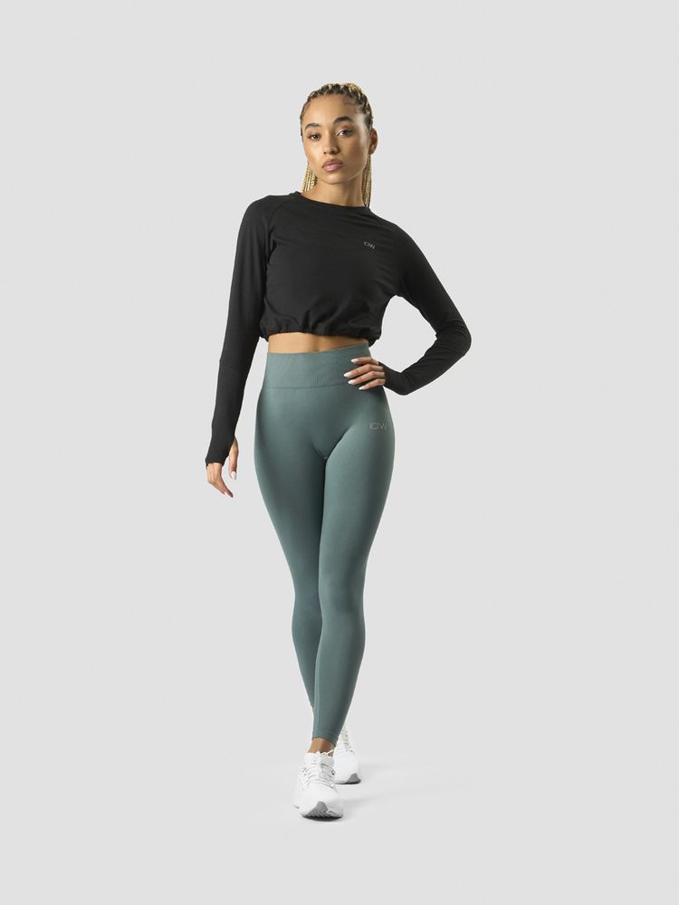 ICANIWILL, DEFINE CROPPED ADJUSTABLE LONG SLEEVE