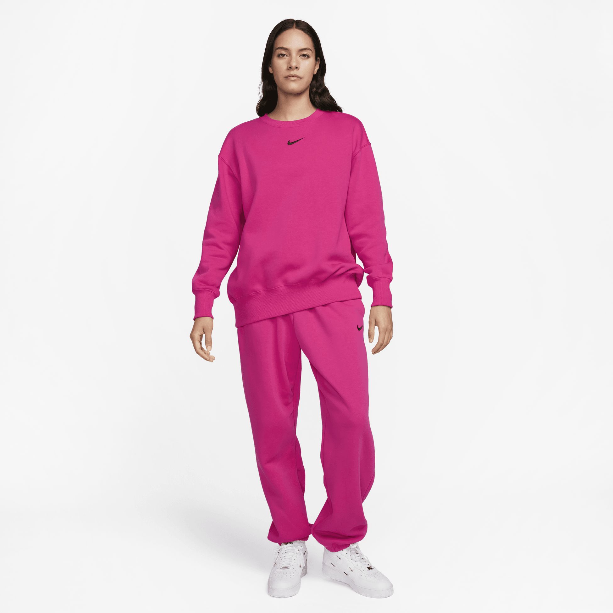 NIKE, W PHOENIX FLEECE OS CREW