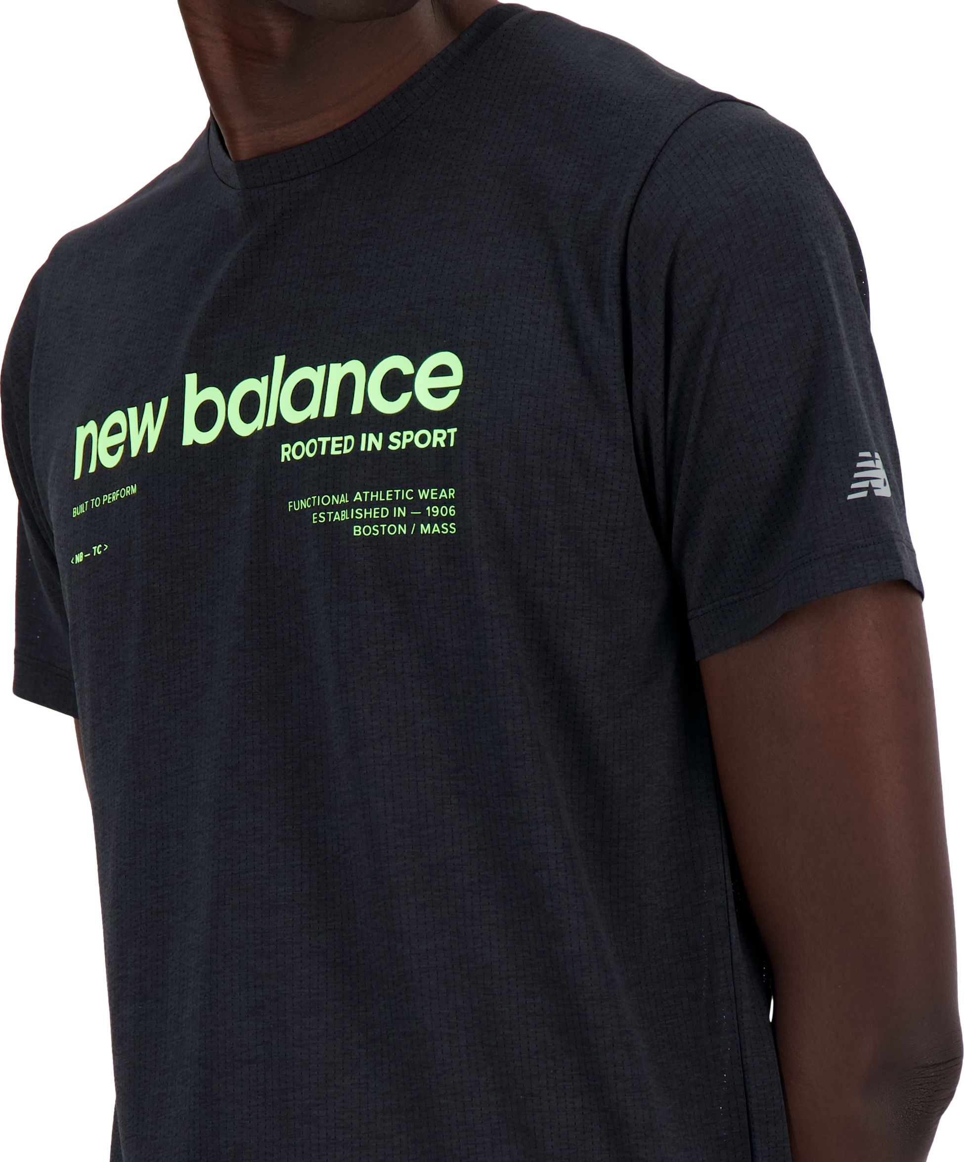 NEW BALANCE, Athletics Printed Run T-Shirt