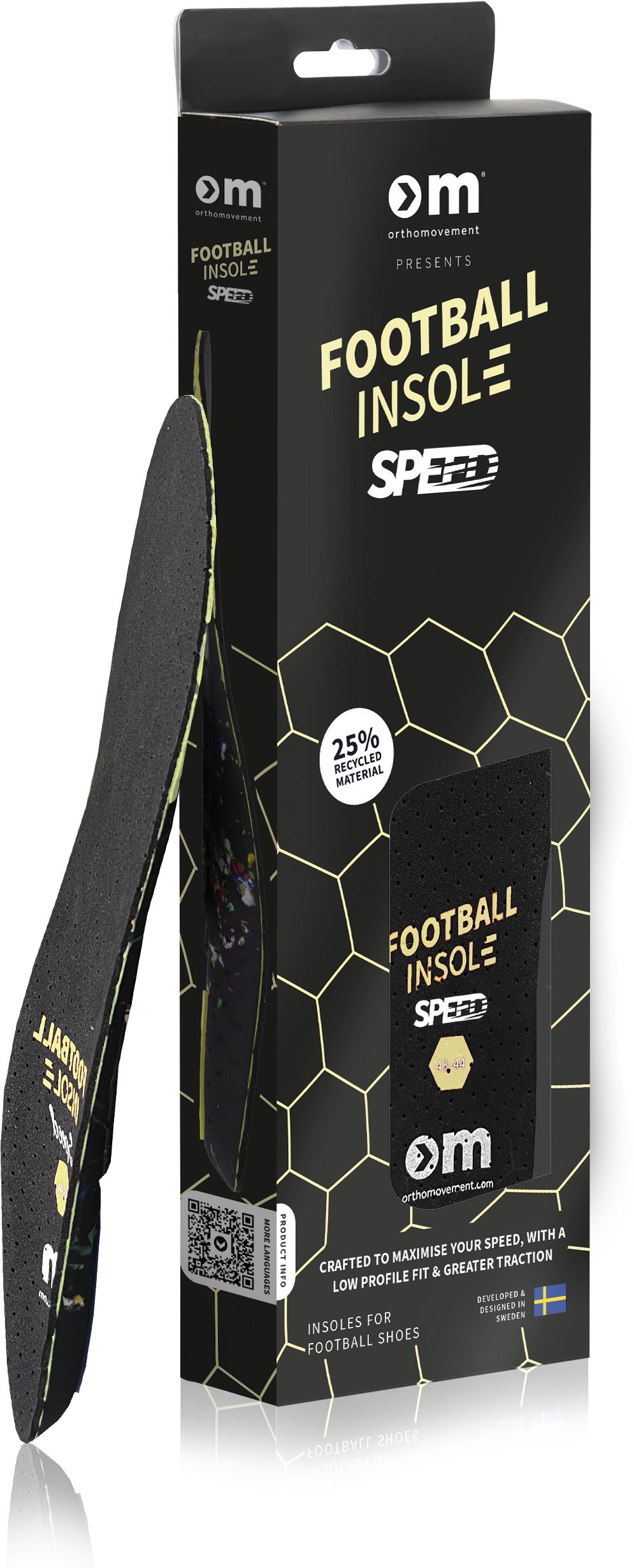 ORTHO MOVEMENT, FOOTBALL INSOLE SPEED