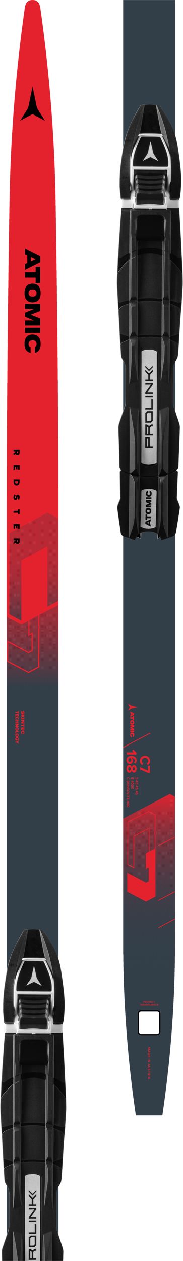 ATOMIC, REDSTER C7 SKIN JR + AC JR